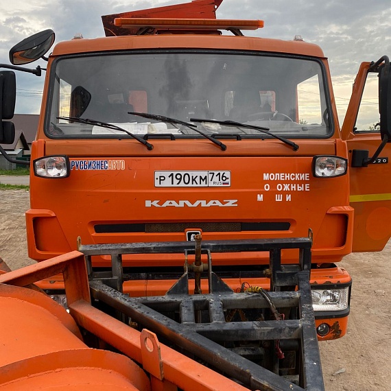 СмолМаш СДК на шасси КамАЗ 6520 6x4 КДМ, 2023, 43 664 км
