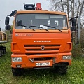 Строительные подъемные машины (СПМ) 732407 на шасси КамАЗ 43118 6x6 Бортовой с КМУ, 2022, 25 308 км