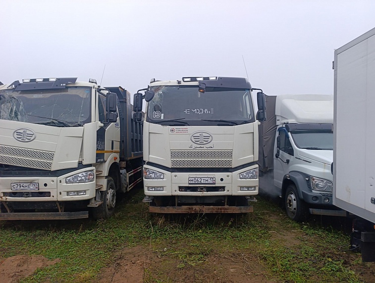 FAW J6 8x4 Самосвал, 2023, 76 734 км