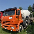 Туймазинский завод автобетоновозов 5814 на шасси КамАЗ 6540 8x4 Автобетоносмеситель, 2021, 109 686 км