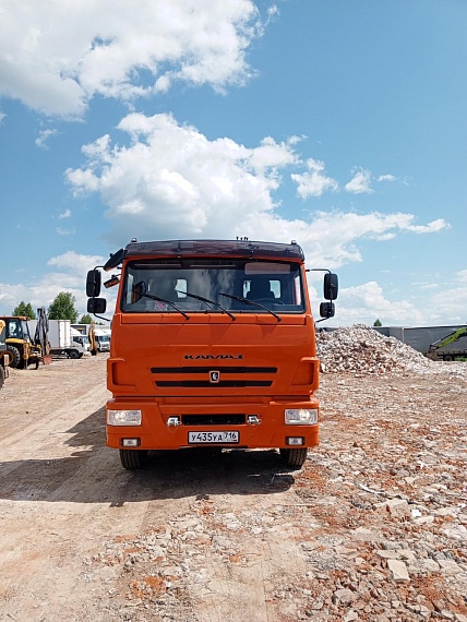 КамАЗ 65115 6x4 Бортовой с КМУ, 2024, 6 426 км