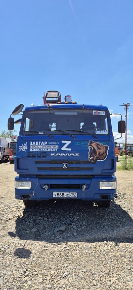 КамАЗ 65117 6x4 Бортовой с КМУ, 2023, 2 951 км