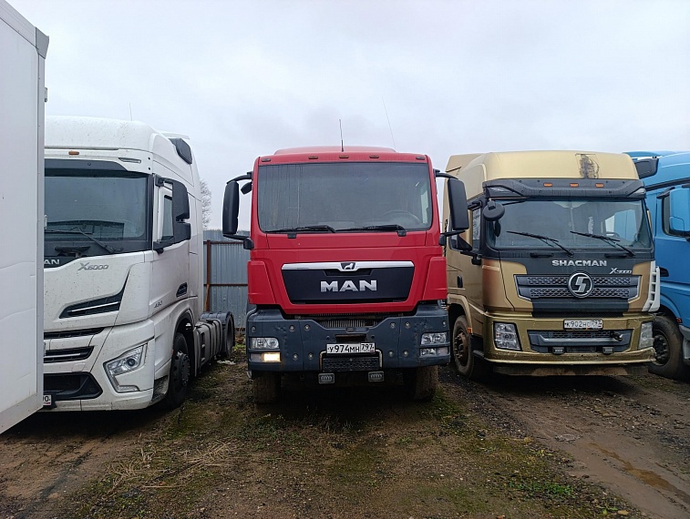 MAN TGS 6x4 Седельный тягач, 2016, 637 007 км