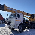 Галичский автокрановый завод (ГАКЗ) КС-55713 на шасси КамАЗ 43118 6x6 Автокран, 2018, 46 758 км