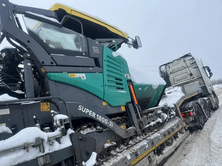 VOGELE Super 1800 Асфальтоукладчик, 2020, 2 488 км