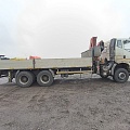 ТК ЛИФТ 7066 на шасси FAW CA 3250 6x4 Бортовой с КМУ, 2023, 44 686 км