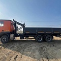 КАРВИНГ 3370 на шасси HONGYAN CQ3346 6x4 Бортовой с КМУ, 2023, 42 127 км