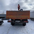 Кран центр "КАМАЗ" 659100 на шасси КамАЗ 43118 6x6 Бортовой с КМУ, 2023, 41 918 км