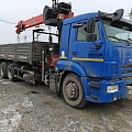 КамАЗ 65117 6x4 Бортовой с КМУ, 2025, 27 233 км