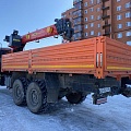 Кран центр "КАМАЗ" 659100 на шасси КамАЗ 43118 6x6 Бортовой с КМУ, 2022, 36 890 км