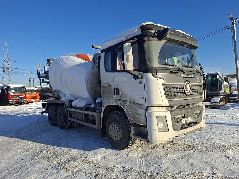 Shacman (Shaanxi) SX 6x4 Автобетоносмеситель, 2024, 62 182 км