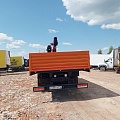 КамАЗ 65115 6x4 Бортовой с КМУ, 2024, 6 426 км