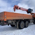 Кран центр "КАМАЗ" 659100 на шасси КамАЗ 43118 6x6 Бортовой с КМУ, 2023, 41 918 км
