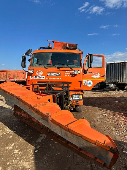 СмолМаш СДК на шасси КамАЗ 6520 6x4 КДМ, 2023, 88 839 км