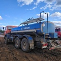 НПО Трансмастер 4671 на шасси КамАЗ 43118 6x6 Автоцистерна пищевая, 2022, 41 064 км