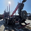 Shacman (Shaanxi) SX 6x4 Сортиментовоз с КМУ, 2025, 42 267 км