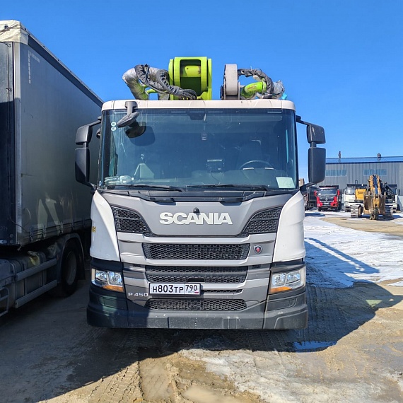 Scania P 10x4 Автобетононасос, 2023, 16 831 км