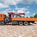 КамАЗ 65115 6x4 Бортовой с КМУ, 2024, 6 426 км