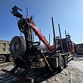 Shacman (Shaanxi) SX 6x4 Сортиментовоз с КМУ, 2025, 42 267 км