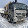 Howo T5G 6x4 Бортовой с КМУ, 2024, 37 302 км
