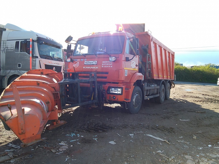 СмолМаш СДК на шасси КамАЗ 6520 6x4 КДМ, 2023, 54 308 км