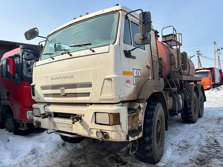 КамАЗ 43118 6x6 Автоцистерна нефтепромысловая, 2017, 243 479 км