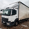 Mercedes-Benz ATEGO 4x2 Бортовой (Евроборт) с гидробортом, 2018, 908 893 км