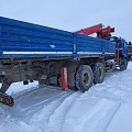 Агропромсервис 4382 на шасси КамАЗ 65117 6x4 Бортовой с КМУ, 2023, 37 118 км