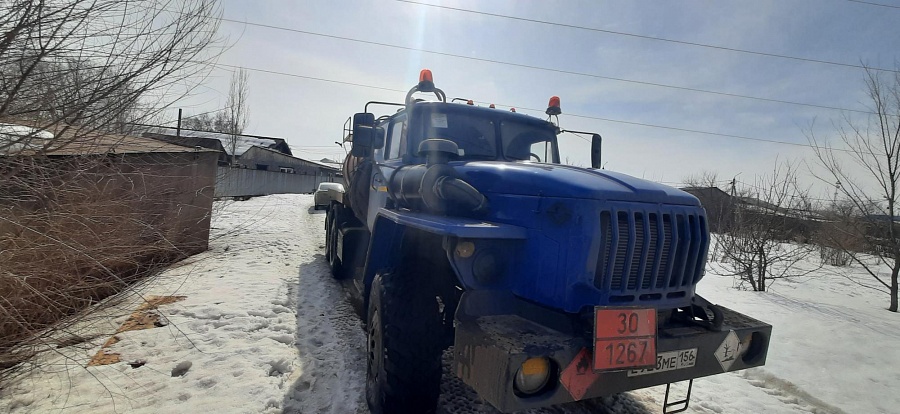 Ural 4320 6x6 Агрегат для сбора нефти и газового конденсата, 2024, 28 757 км