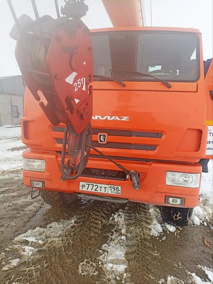 Галичский автокрановый завод (ГАКЗ) КС-55713 на шасси КамАЗ 43118 6x6 Автокран, 2022, 18 016 км
