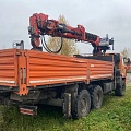 Строительные подъемные машины (СПМ) 732407 на шасси КамАЗ 43118 6x6 Бортовой с КМУ, 2022, 25 308 км