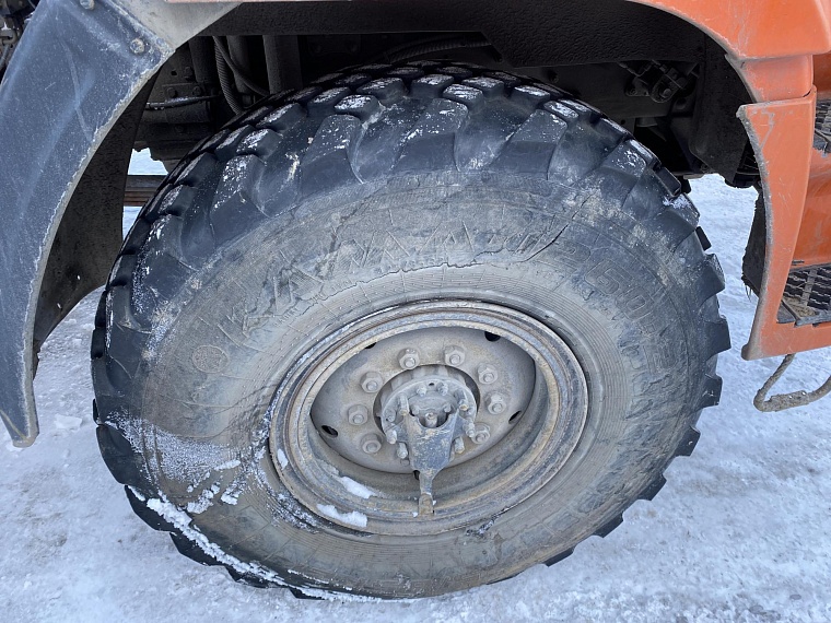 Кран центр "КАМАЗ" 659100 на шасси КамАЗ 43118 6x6 Бортовой с КМУ, 2022, 36 890 км