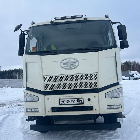 Строительные подъемные машины (СПМ) 7327 на шасси FAW CA 3250 6x4 Бортовой с КМУ, 2023, 37 261 км