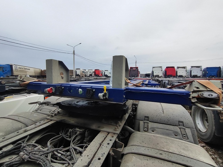 SEYIT USTA 14114 Полуприцеп контейнеровоз 4 оси, 2023