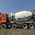 Туймазинский завод автобетоновозов 5814 на шасси КамАЗ 6540 8x4 Автобетоносмеситель, 2021, 109 686 км