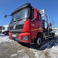 Shacman (Shaanxi) SX 6x4 Сортиментовоз с КМУ, 2025, 42 267 км