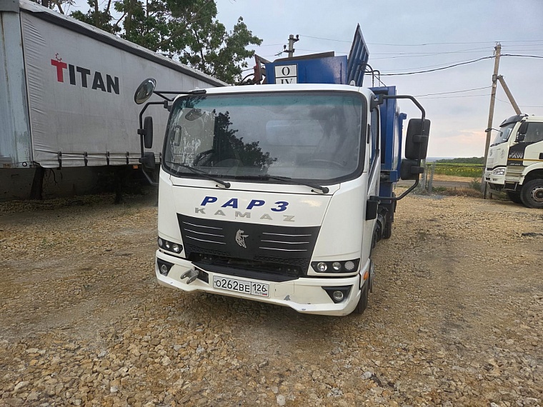 КамАЗ 43089 4x2 Мусоровоз, 2024, 35 435 км